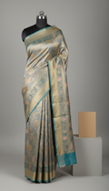 Banarasi silk saree with provenance card